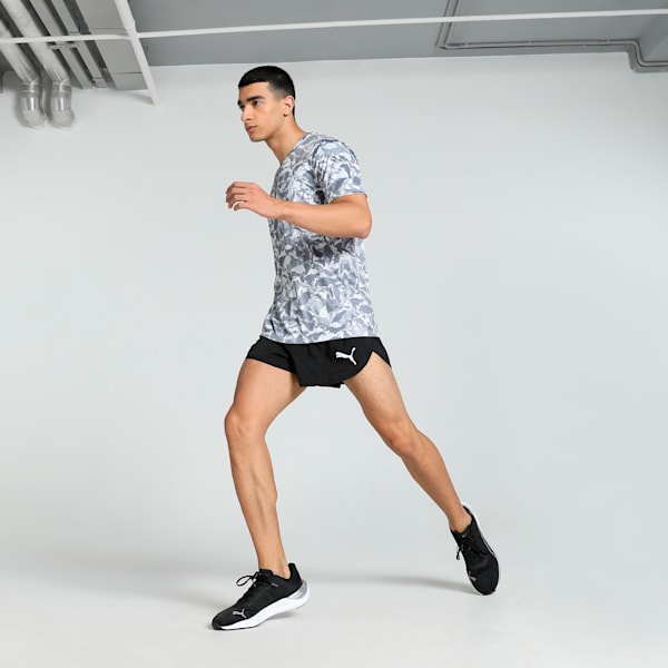 Cross The Line Split Men's Track and Field Shorts, Puma Black-solid, extralarge-IND