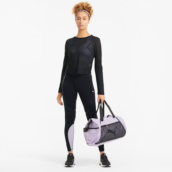 Mesh Women's Long Sleeve Training Top, Puma Black, extralarge