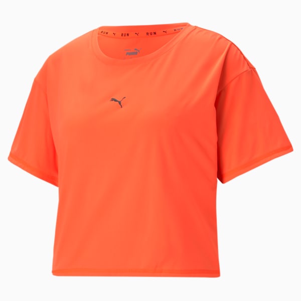 COOLadapt Women's Running Relaxed  T-shirt, Lava Blast, extralarge-IND