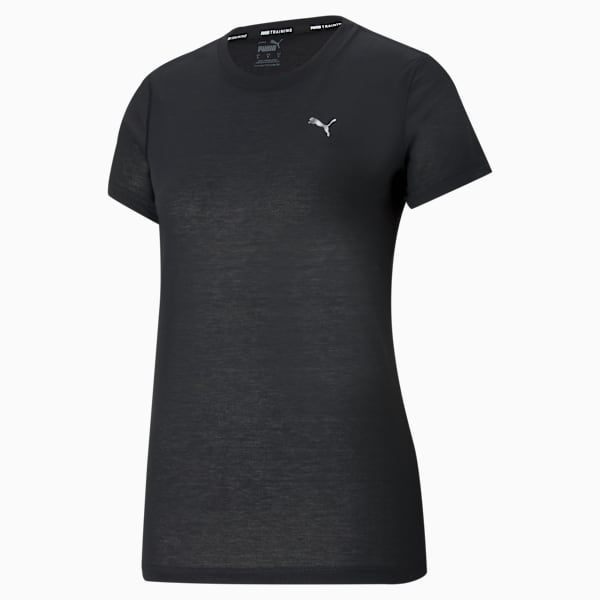 Graphic Short Sleeve Women's Training  T-shirt, Puma Black, extralarge-IND