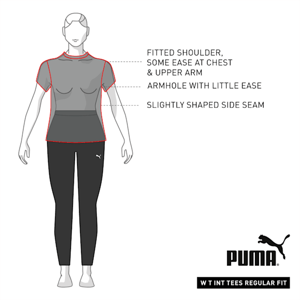 Performance Regular Fit Women's Training  T-shirt, Light Lavender, extralarge-IND