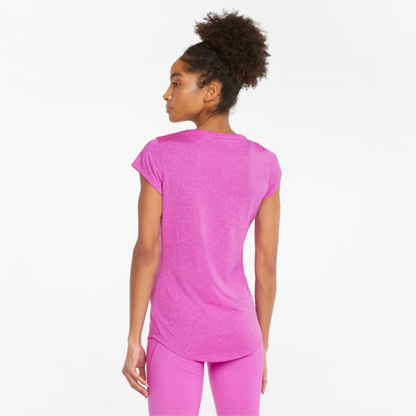 Performance Heather Cat Women's Training  T-shirt, Deep Orchid Heather, extralarge-IND