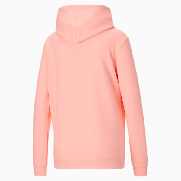 Logo Women's Training Hoodie, Elektro Peach, extralarge