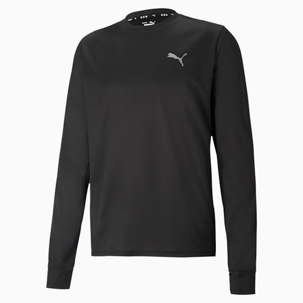 ランニング 長袖 Tシャツ, Puma Black, extralarge-JPN
