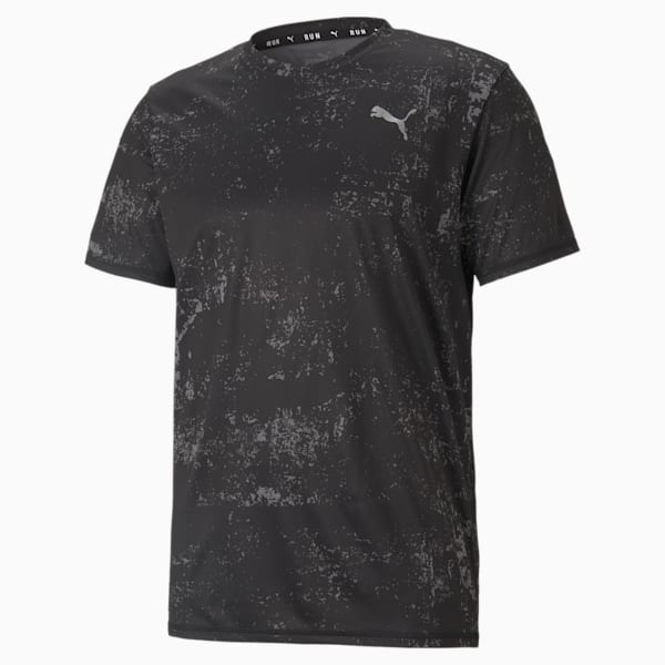 ランニング グラフィック 半袖 Tシャツ, Puma Black, extralarge