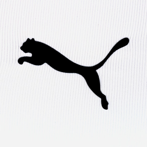 ウィメンズ トレーニング 4キープ グラフィック ブラトップ ミディアムサポート, Puma White-small black cat, extralarge-JPN