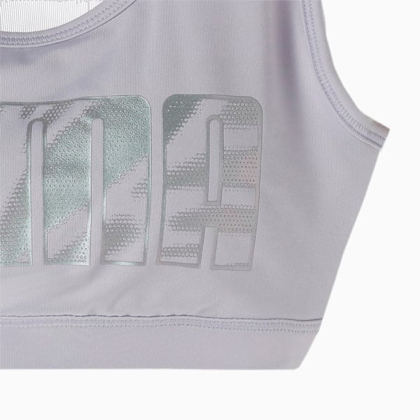 ウィメンズ トレーニング 4キープ グラフィック ブラトップ 中サポート, Spring Lavender