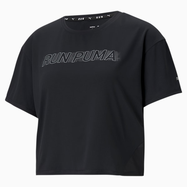 ランニング ライト クールアダプト スキマー Tシャツ ウィメンズ, Puma Black, extralarge-JPN