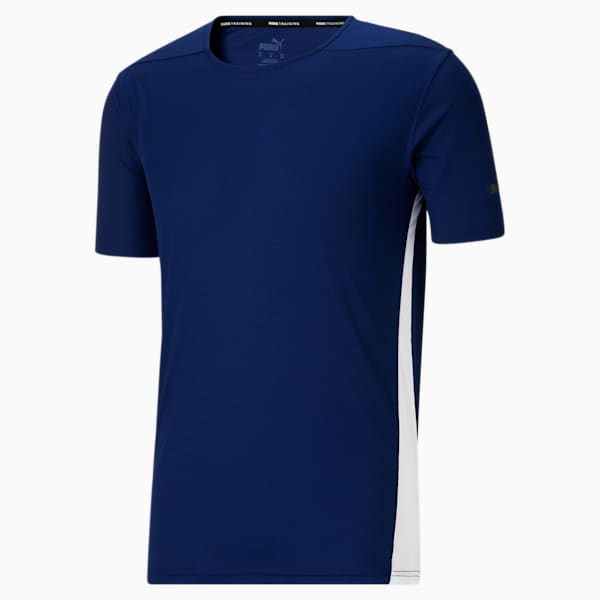Favorite Men's Session Training Tee, Elektro Blue-Puma White, extralarge