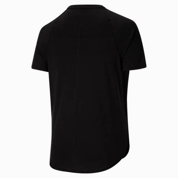 Digital Women's Logo Training Tee, Puma Black-Eggnog, extralarge