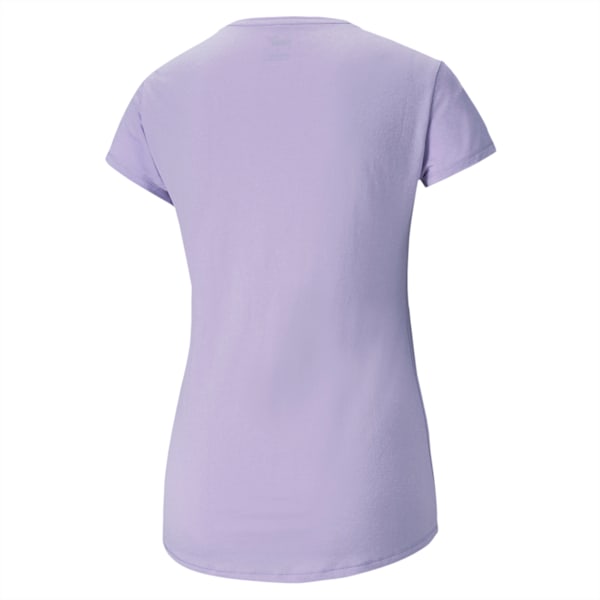 RTG Womens' Heather Logo Tee, Light Lavender Heather, extralarge