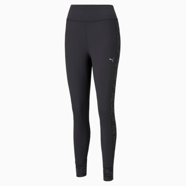 Knitted Women’s Running Joggers, Puma Black, extralarge