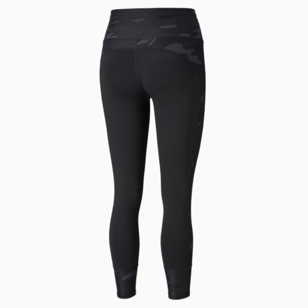 RUN Graphic 7/8 Women's Running Slim Tights, Puma Black, extralarge-IND