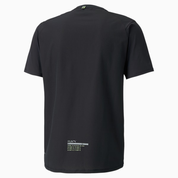 RUN COOLadapts Short Sleeves Men's T-Shirt, Puma Black, extralarge-IND