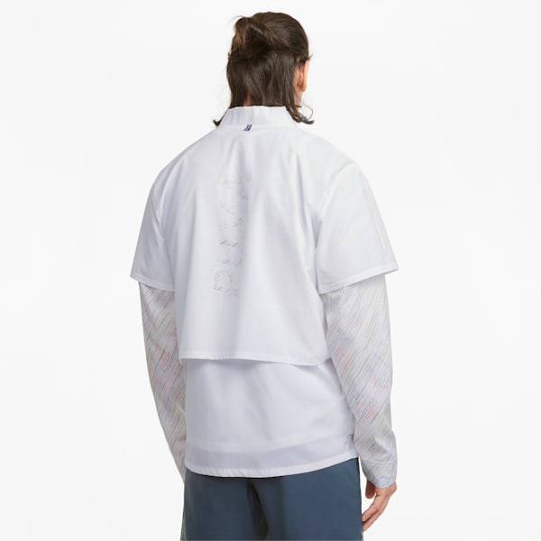 RUN Woven Hooded Men's Ultra Jacket, Puma White, extralarge-IND