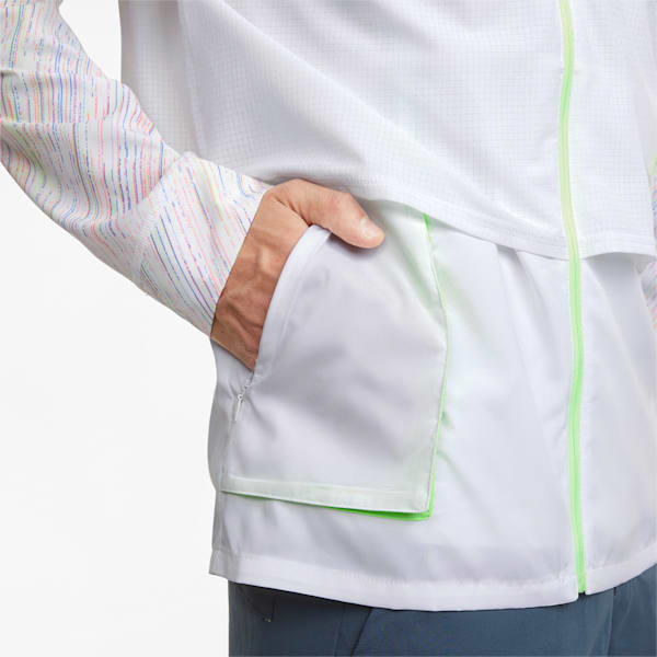 Woven Ultra Men's Running Jacket, Puma White, extralarge