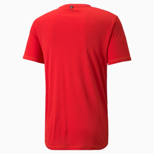 RUN Logo Shirt Sleeves Men's T-Shirt, High Risk Red, extralarge-IND