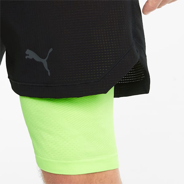 puma track shorts green