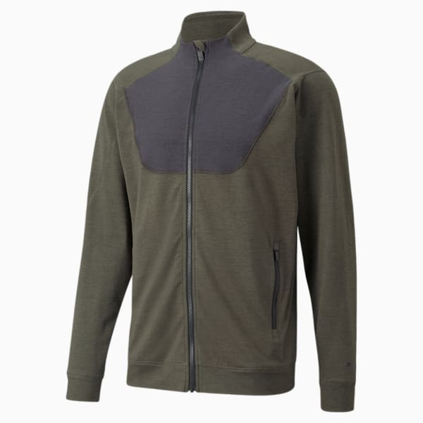 Cloudspun Full-Zip Men's Training Jacket, Grape Leaf Heather, extralarge-IND