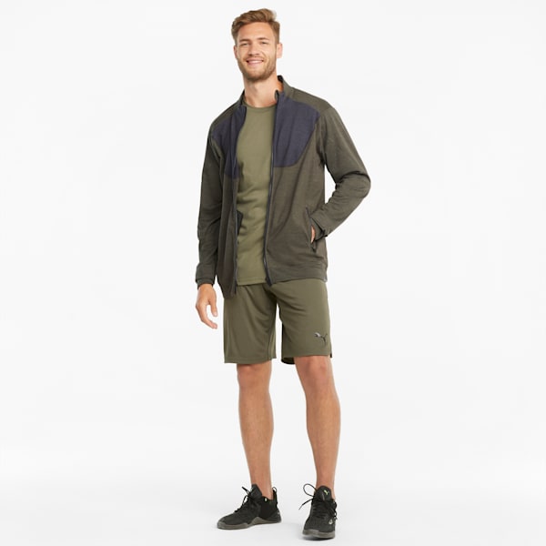Cloudspun Full-Zip Men's Training Jacket, Grape Leaf Heather, extralarge-IND