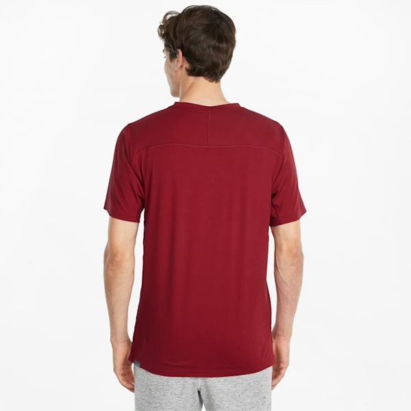 Cloudspun Short Sleeves Men's Training T-Shirt, Intense Red, extralarge-IND