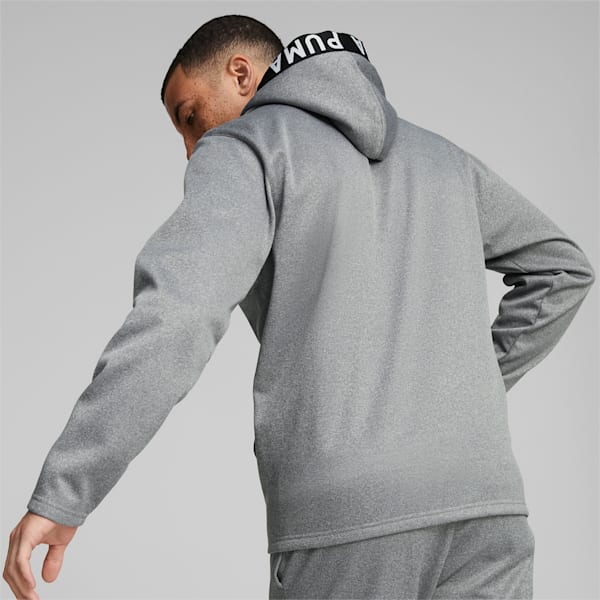 POWER Fleece Men's Training Hoodie, Medium Gray Heather, extralarge-IND