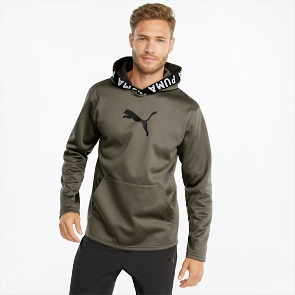 PWRFLEECE Men's Training Hoodie, Grape Leaf, extralarge