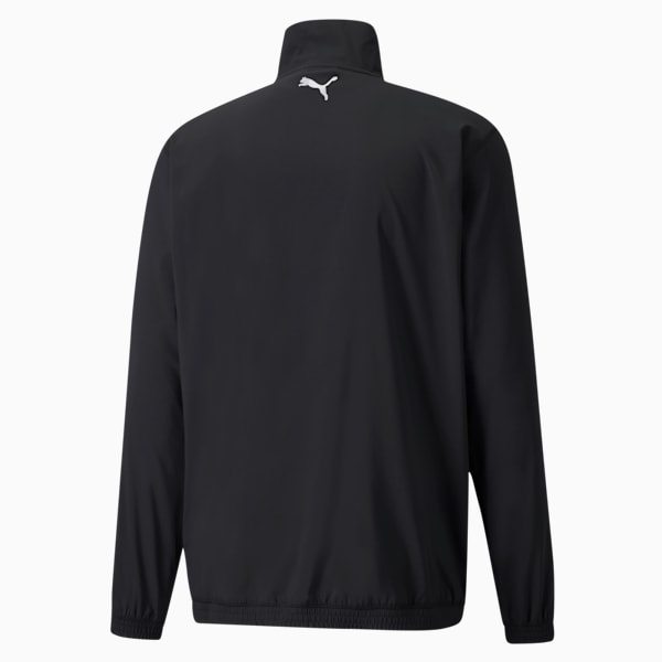 PUMA 1/2 Zip Woven Men's Training Jacket, Puma Black, extralarge-IND