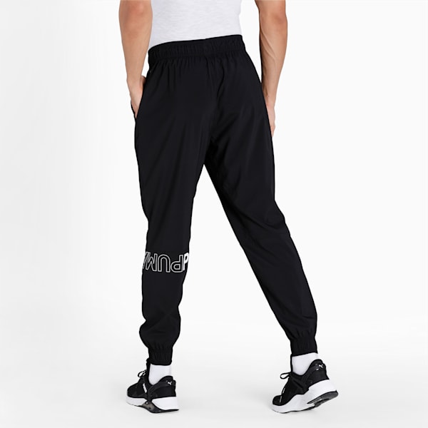 PUMA Woven Men's Training Joggers, Puma Black, extralarge-IND