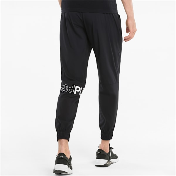 Puma joggers men black store