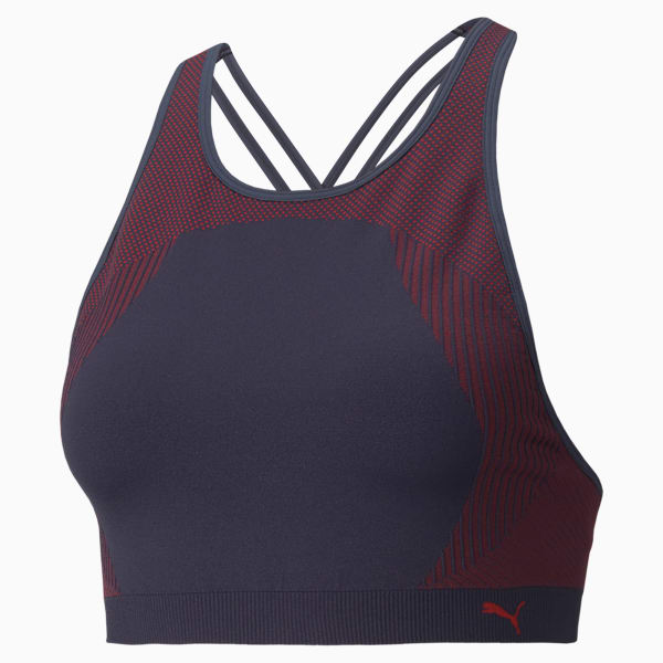 Long Line Women's Seamless Training Bra, Spellbound-Sunblaze, extralarge-IND