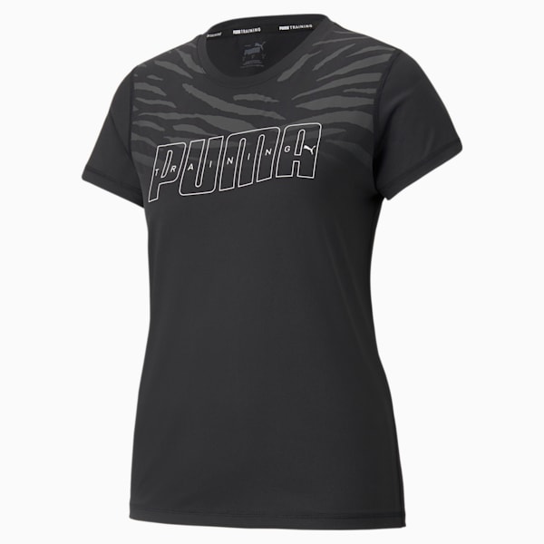 PUMA Performance Relaxed Fit Women's Training T-Shirt, Puma Black