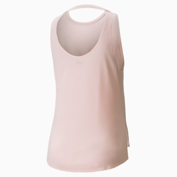 Studio Open Back Women's Regular Fit  Tank Top, Lotus, extralarge-IND