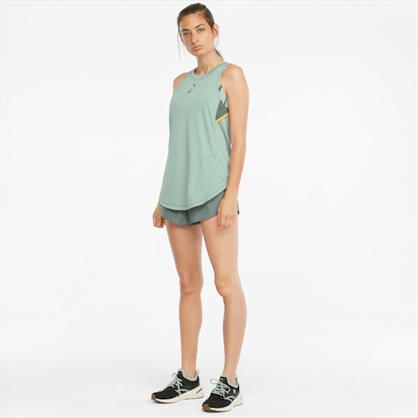 PUMA x FIRST MILE Women's Regular Fit Training Tank Top, Jadeite, extralarge-IND