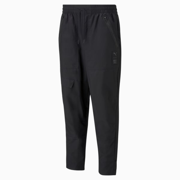 PUMA x FIRST MILE Woven Men's Training Pants, Puma Black, extralarge-IND