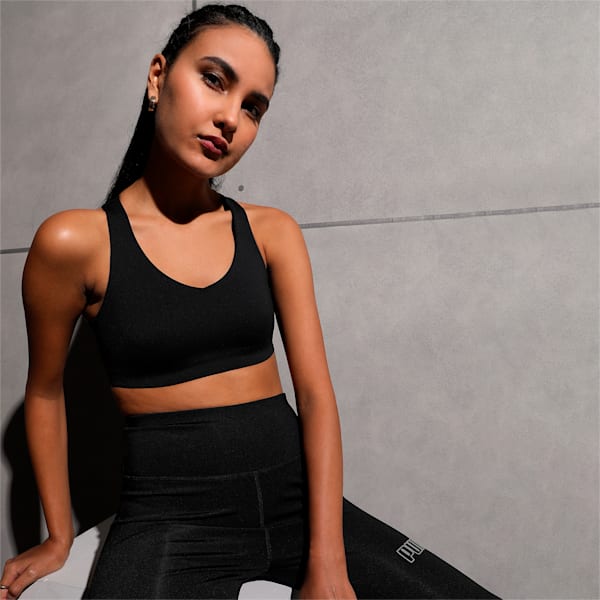 To The Max High Impact Women's Sports Bra, Puma Black, extralarge-IND