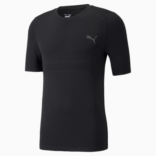 EvoKnit Men's Training Performance T-Shirt, Puma Black, extralarge-IND