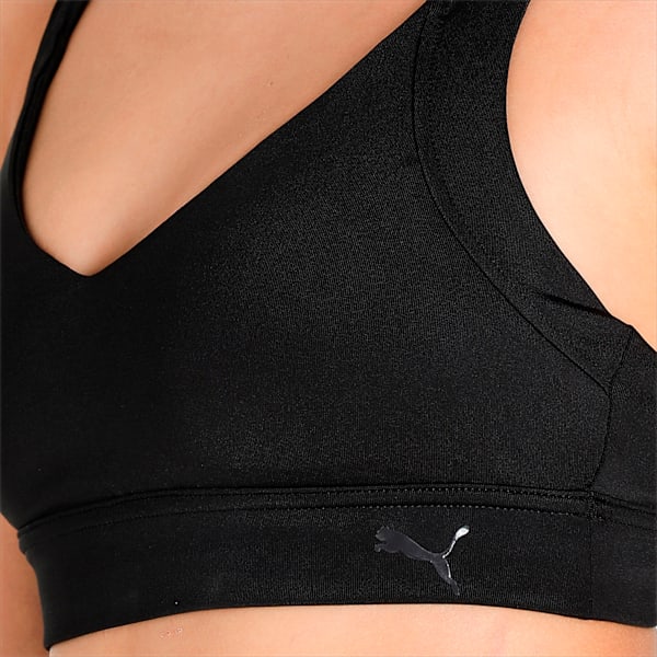 Own It Mid Impact Women's Training Bra, Puma Black, extralarge-IND