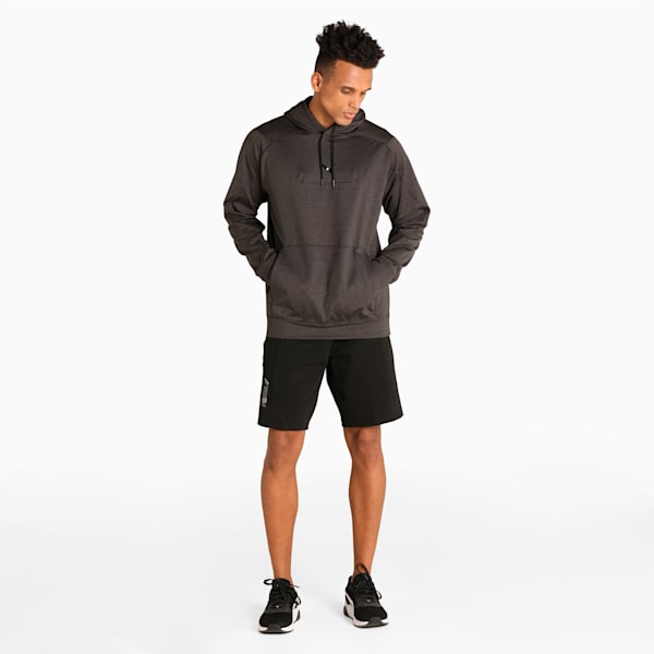 Cloudspun Men's Training Hoodie, Puma Black Heather, extralarge-IND