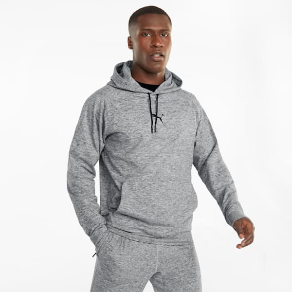 Cloudspun Men's Training Hoodie, Medium Gray Heather, extralarge-IND
