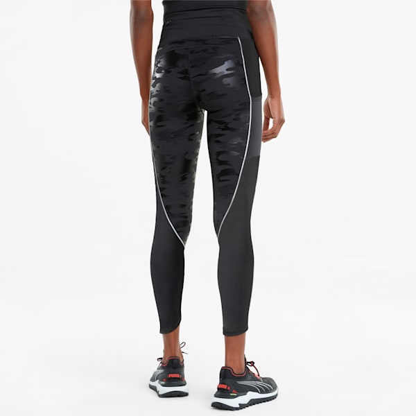 High Shine High Waisted 7/8 Women's Running Leggings, Puma Black