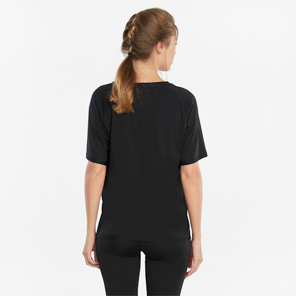 Studio Tri Blend Relaxed Fit Women's T-Shirt, Puma Black