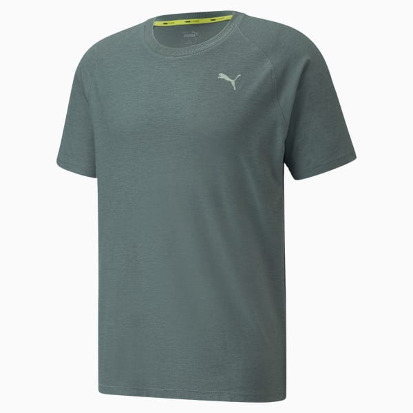 Studio Short Sleeves Men's T-Shirt, Balsam Green Heather, extralarge-IND
