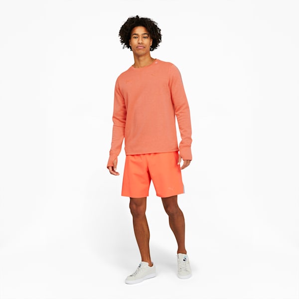 PUMA x HELLY HANSEN Long Sleeve Men's Running Tee, Hot Coral, extralarge