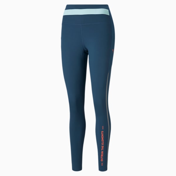 PUMA x HELLY HANSEN Women's Running Tights, Intense Blue, extralarge