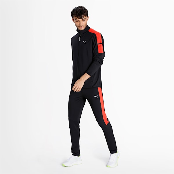 nike swoosh pants red