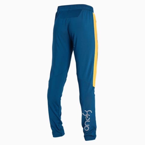 One8 Virat Kohli Polyester Men's Slim Fit Pants, Intense Blue, extralarge-IND