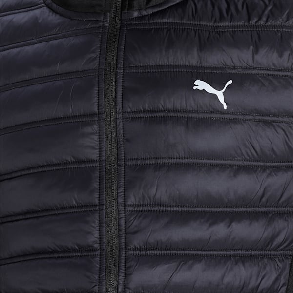 One8 Men's Padded Slim Fit Jacket, Puma Black, extralarge-IND