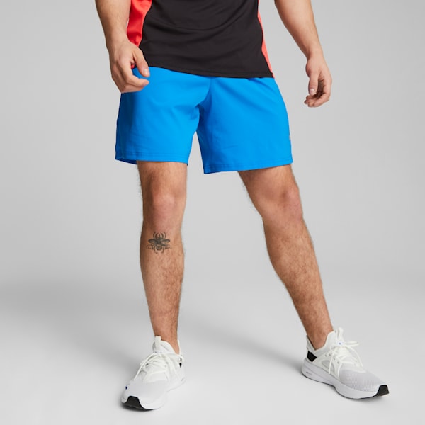 Run Fav 2-In-1 Men's Running Shorts, Ultra Blue, extralarge-IND