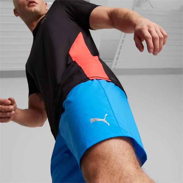 Run Fav 2-In-1 Men's Running Shorts, Ultra Blue, extralarge-IND